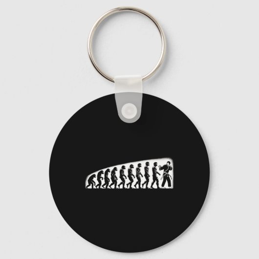 Porte-clés Évolution de karaté Mma kickboxing Muay Thai Jiu J (Recto)