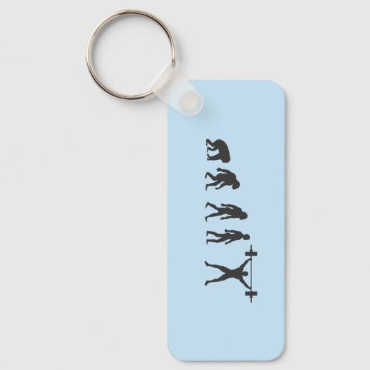 Porte-clés Évolution de l'Homme (Recto)