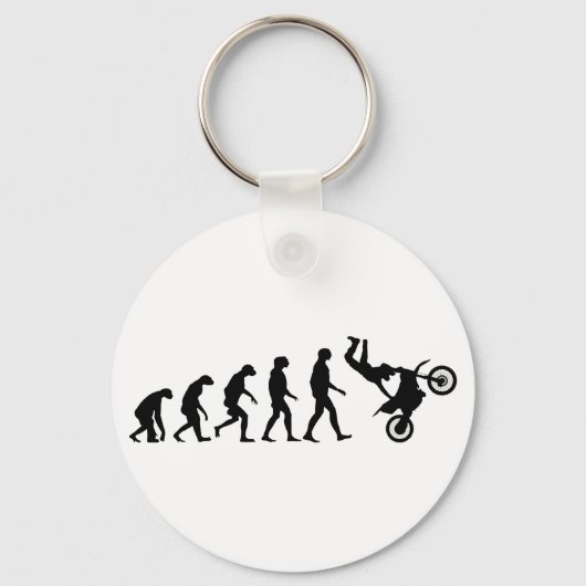 Porte-clés Évolution de Motocross (Recto)