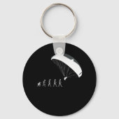 Porte-clés Évolution de Parachutes (Recto)