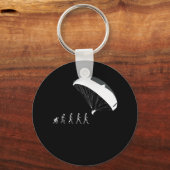 Porte-clés Évolution de Parachutes (Recto)