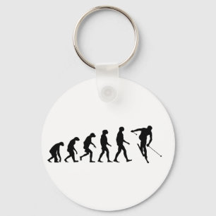 Porte-clés Évolution de ski