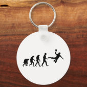 Porte-clés évolution du handball (Recto)