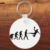 Porte-clés évolution du handball (Recto)