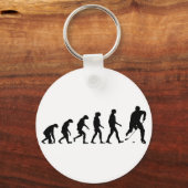 Porte-clés Évolution du hockey (Recto)
