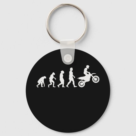 Porte-clés Évolution du motocross (Recto)