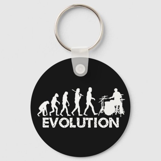 Porte-clés Évolution d'un batteur (Recto)