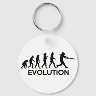 Porte-clés Évolution d'un joueur de base-ball