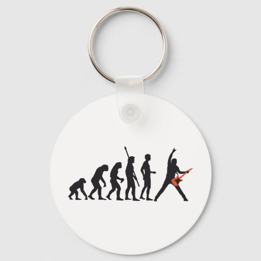 Porte-clés evolution guitar (Recto)