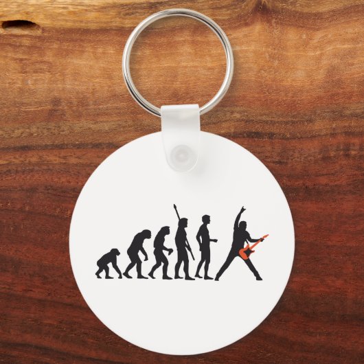 Porte-clés evolution guitar (Recto)