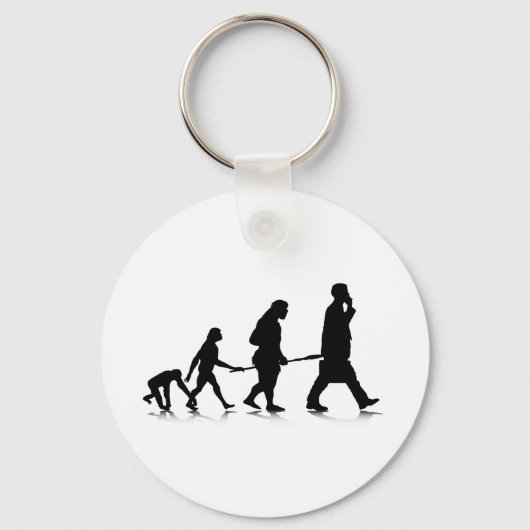 Porte-clés Évolution humaine (Recto)