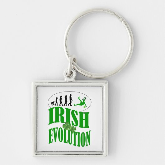 Porte-clés Évolution irlandaise (Devant)