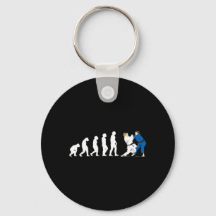 Porte-clés Évolution Judo Judoka Taekwondo Karaté Aikido