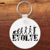 Porte-clés Evolution musicale musicale de Trumpet Cornet Bugl (Recto)