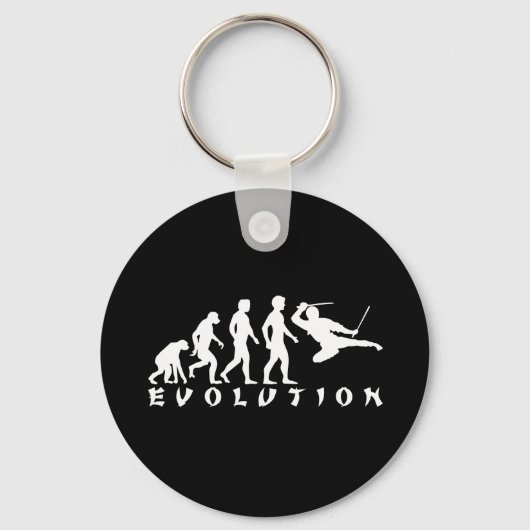 Porte-clés évolution Ninja Black (Recto)