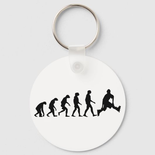 Porte-clés Evolution of Rollerblading (Recto)
