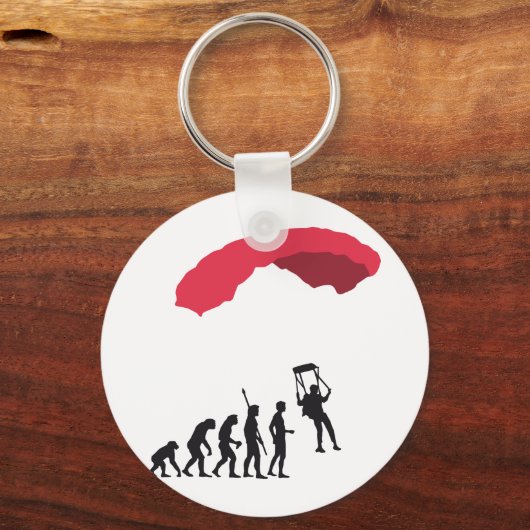 Porte-clés évolution parachute (Recto)