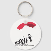 Porte-clés évolution parachute (Recto)