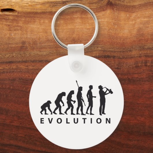 Porte-clés evolution saxophone (Recto)