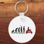 Porte-clés evolution scooter (Recto)