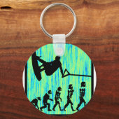 Porte-clés Évolution Stylisée Wakeboard (Recto)