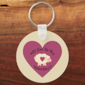 Porte-clés Ewe Sera Ma Saint-Valentin ? (Recto)
