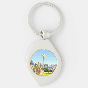 Porte-clés Exaltation de la Sainte Croix