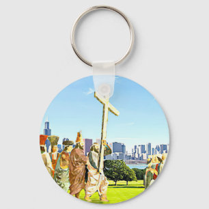 Porte-clés Exaltation de la Sainte Croix