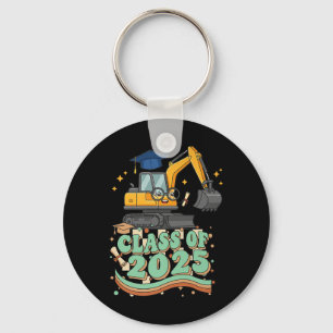 Porte-clés Excavateur Graduate Cl De 2025 Enfants Hommes Femm