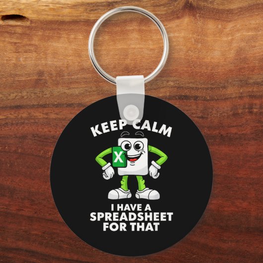 Porte-clés Excel Coworker Employee Farewell Goodbye Birthday (Recto)