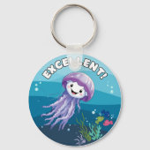 Porte-clés Excellent !, Jelly Fish (Recto)