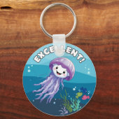 Porte-clés Excellent !, Jelly Fish (Recto)