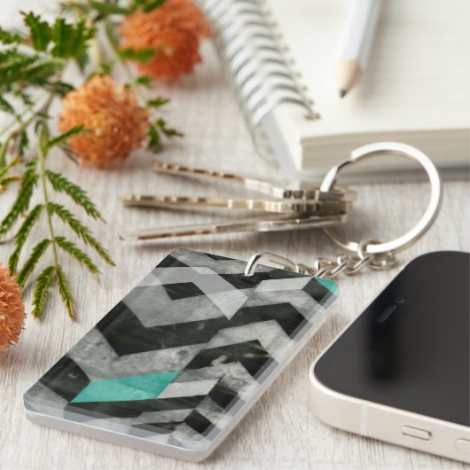 Porte-clés Exclusion Chevron II (Devant droit)