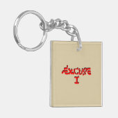 Porte-clés Excuse I (Devant gauche)