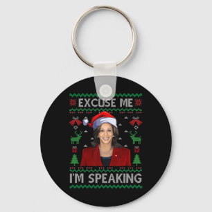 Porte-clés Excusez-moi Je parle mal Noël Kamala Harri