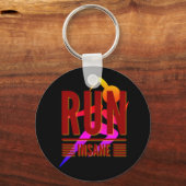 Porte-clés Exécuter fou (Recto)