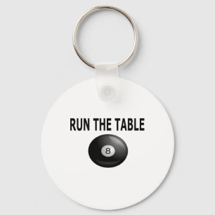 Porte-clés Exécuter La Table Billiards Pool Huit Ll