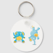 Porte-clés Exécution d'éléphant (Recto)