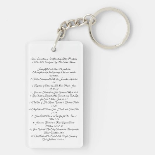 Porte-clés Exécution des prophéties (Dos)