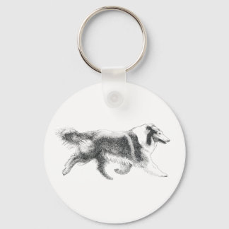 Porte-clés Exécution du porte - clé Collie
