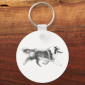 Porte-clés Exécution du porte - clé Collie (Recto)