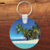 Porte-clés Exotic beach throw pillow (Recto)