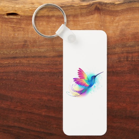 Porte-clés Exotic Rainbow Hummingbird (Recto)