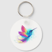 Porte-clés Exotic Rainbow Hummingbird (Recto)