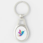 Porte-clés Exotic Rainbow Hummingbird (Devant)