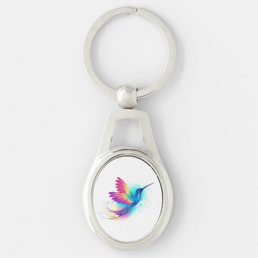 Porte-clés Exotic Rainbow Hummingbird (Devant)