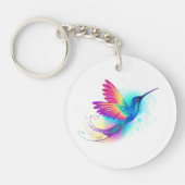 Porte-clés Exotic Rainbow Hummingbird (Devant)
