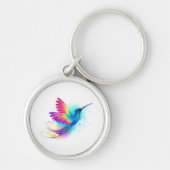 Porte-clés Exotic Rainbow Hummingbird (Devant)