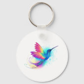 Porte-clés Exotic Rainbow Hummingbird (Verso)