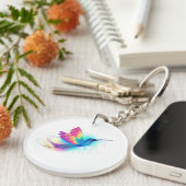 Porte-clés Exotic Rainbow Hummingbird (Devant Droit)